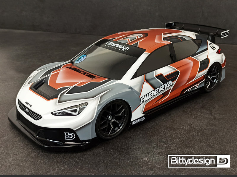 Bittydesign HIBERYA 1/10 FWD Body - 190mm - BDFWD-190HBY