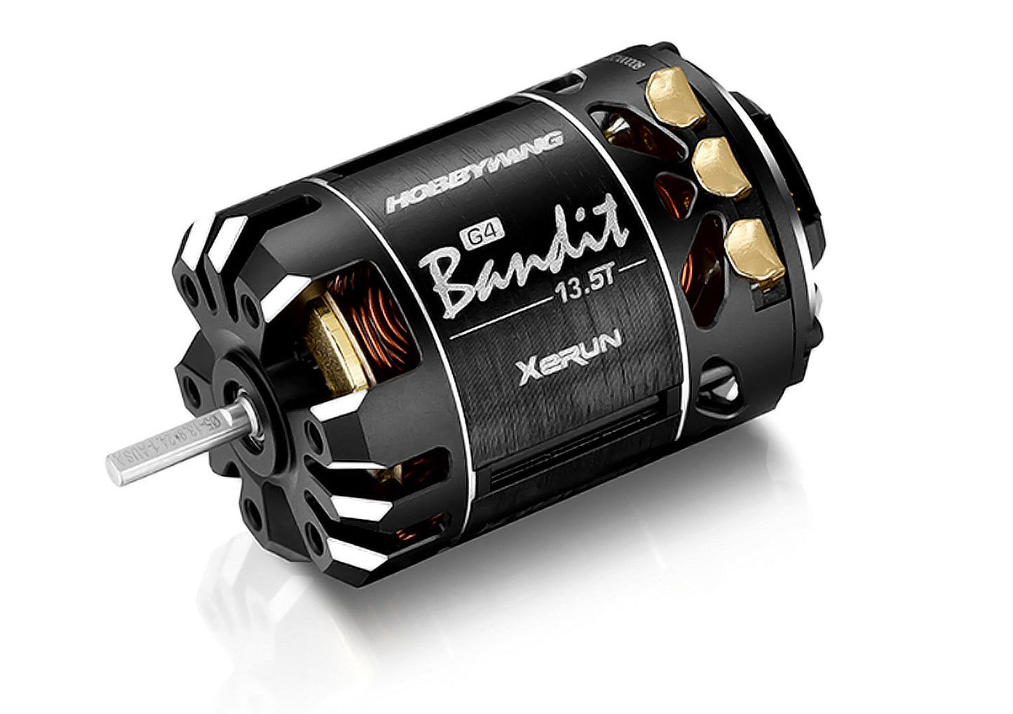Hobbywing XeRun BANDIT G4 13.5T "TORQUE" Motor - Black - RCXX - rc racing for professionals