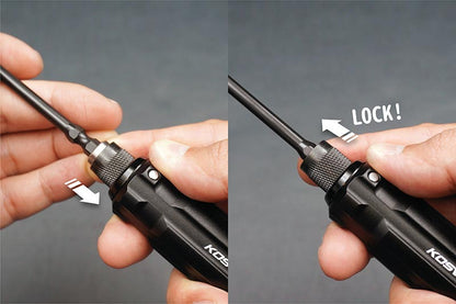 Koswork H1 Quick Release 1/4″ Drive Hex Driver Handle - KOS13210-H1