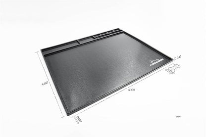 Plaque de montage Koswork 550 x 450 mm - Noire