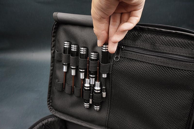 Koswork Multifunction Tool, Charger &amp; Mini-Z Car Bag