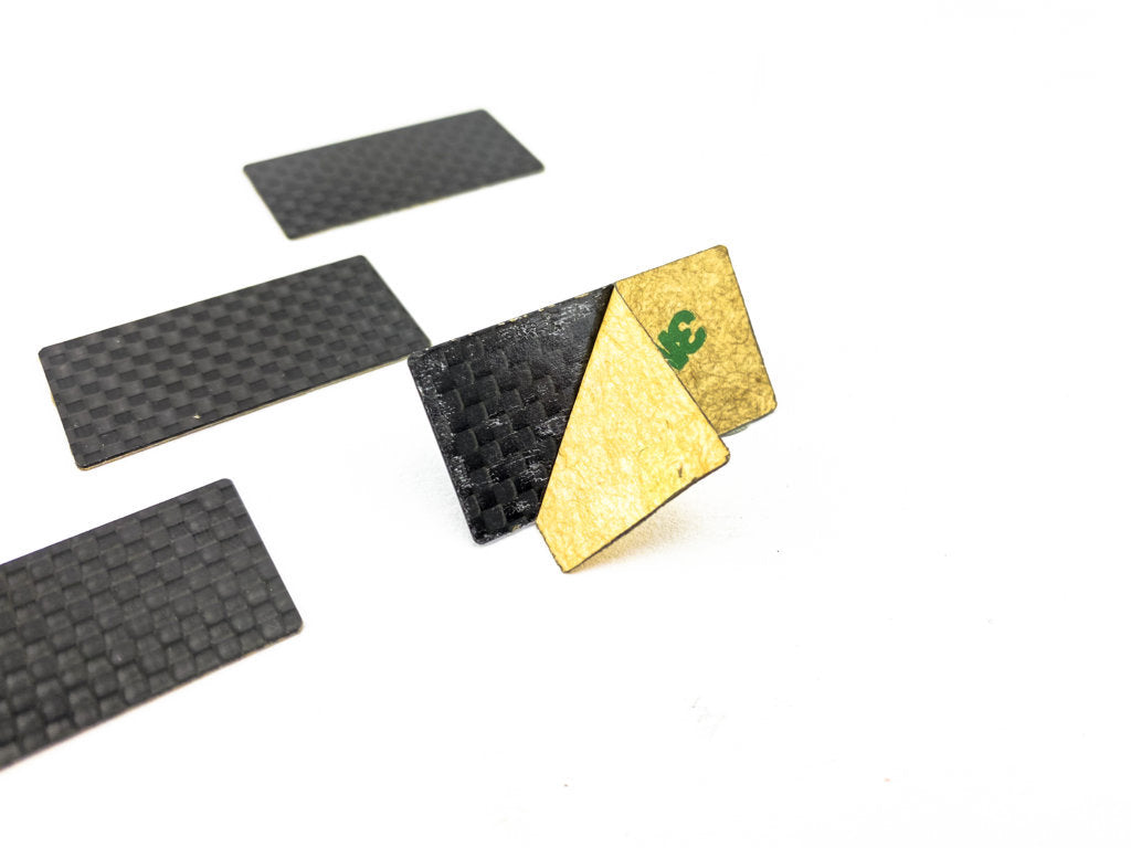 MXLR Carbon Winglet 40x20mm (4) - MAX-05-001 - RCXX - rc racing for professionals