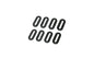 MXLR Carbon Wing Mount plates (8) - MAX-05-003 - RCXX - rc racing for professionals