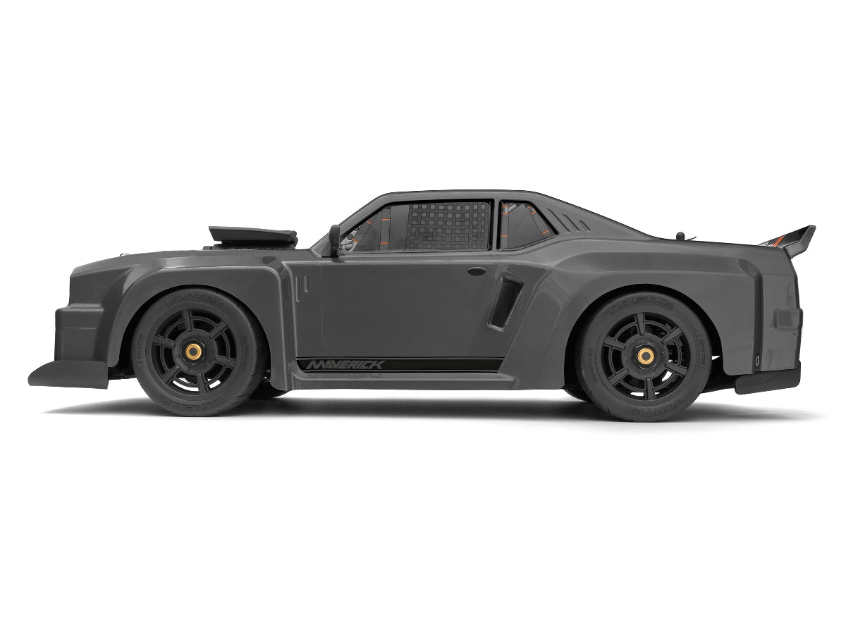 Maverick QuantumR Flux 4S 1/8 4WD Muscle Car - Grey - MV150311 - RCXX - RC Racing Shop | RC Models | Tuning & Spare Parts for Professionals
