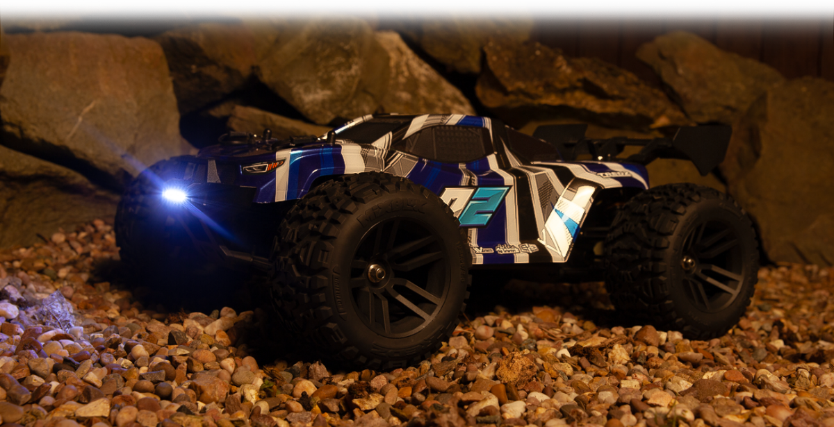 Maverick Quantum2 XT 1:10 Stadium Truck - Blau (Mit Radio, Batterie nicht enthalten) - MV150402 - RCXX - RC Racing Shop | RC Models | Tuning & Spare Parts for Professionals