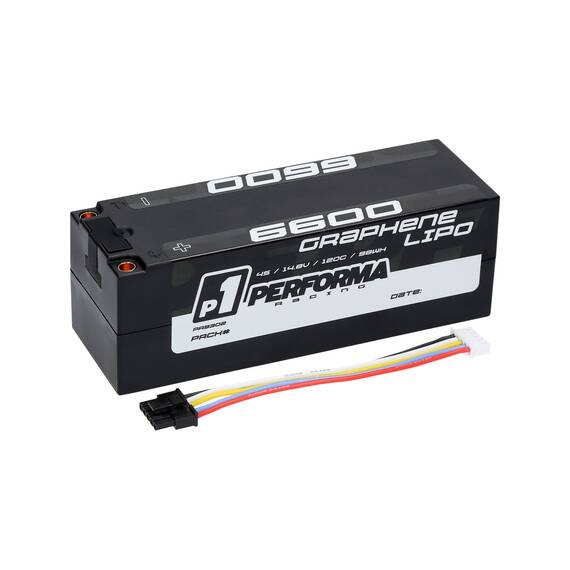 Performa Racing Graphene Lipo 4S 6600mah 14.8V 120C - RCXX - RC Racing Shop | RC Models | Tuning & Spare Parts for Professionals