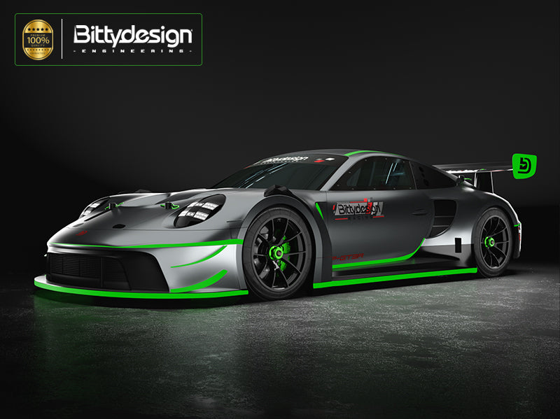 Bittydesign P-GT3R 1/10 Touring Body - 190mm - BDGT-190PGT3R