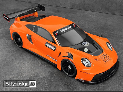 Bittydesign P-GT3R 1/10 Touring Body - 190mm - BDGT-190PGT3R