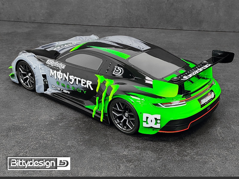 Bittydesign P-GT3R 1/10 Touring Body - 190mm - BDGT-190PGT3R