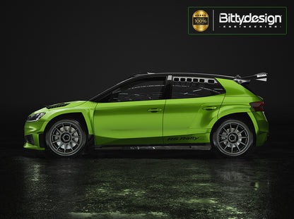 Bittydesign SKODA Fabia RS Rally2 1/10 Body - 190mm - BDRX