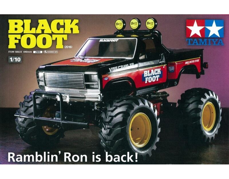 Tamiya Blackfoot (2016) Monster Truck 2 roues motrices - 58633