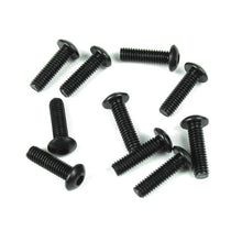 Tekno M4x14mm Button Head Screws (black, 10pcs) - TKR1445