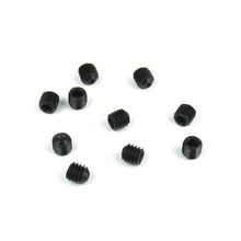 Tekno M4x4mm Set Screws (black, 10pcs) - TKR1602