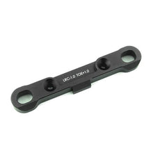 Tekno Adjustable Hinge Pin Brace (rear outer, LRC -1.0, toe +1.0, 7075 CNC, gun metal anodized, EB/NB/ET/NT/SCT) - TKR5013C