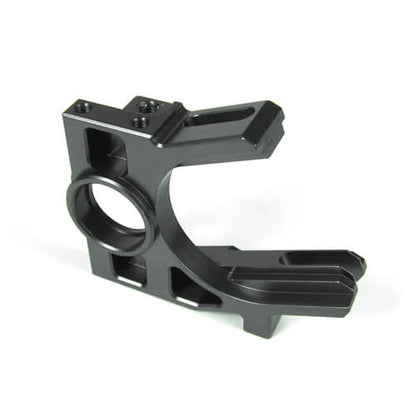 Tekno Center Diff Motor Mount (7075, gun metal anodized, lightened) - TKR5210X