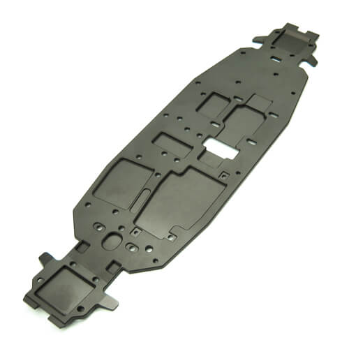 Tekno Chassis (7075, 4mm, hard anodized, lightened, NB48.3) - TKR5303