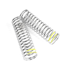 Tekno LF Shock Spring Set (rear, 1.5x12.5, 2.56lb/in, 70mm, yellow) - TKR6115