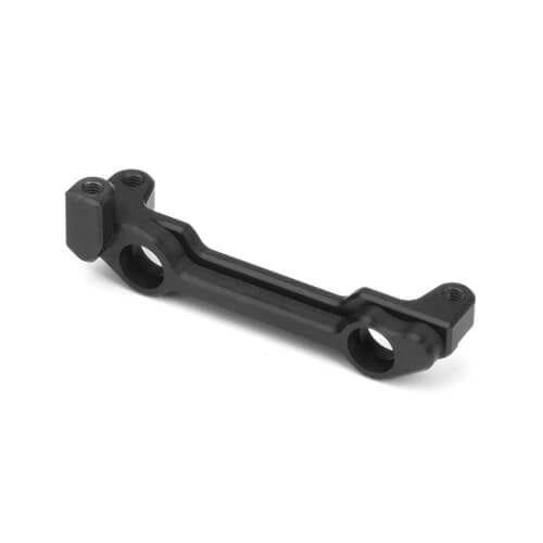 Tekno Aluminum Ackerman Plate (CNC 7075 black ano, EB410/ET410) - TKR6560A