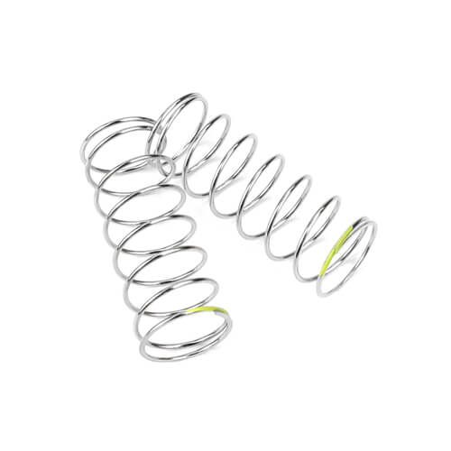 Tekno Shock Spring Set (rear, 1.2x8.25, 2.6lb/in, 53mm, yellow) - TKR6795