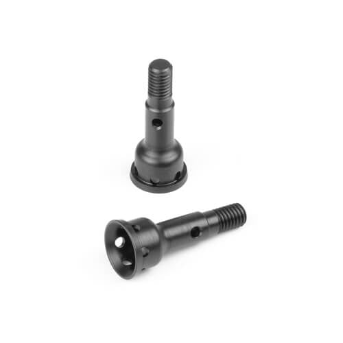 Tekno Stub Axles (SCT410SL, M5 thread, hardened steel, 2pcs) - TKR7070