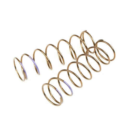 Tekno LF Shock Spring Set (front, 1.6x7.75, 5.98lb/in, 75mm, purple) - TKR8770