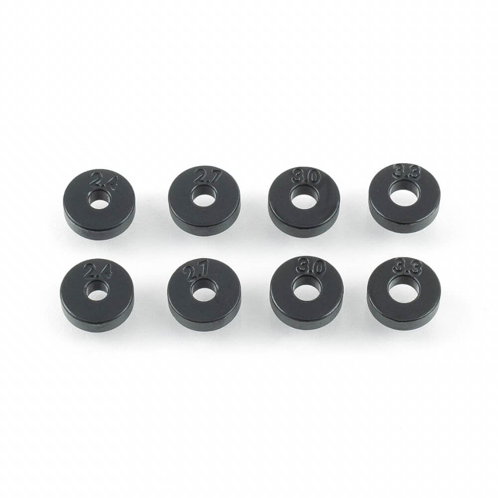 Tekno Sway Bar Dead Band Bushing Set (2.4, 2.7, 3.0, 3.3mm, all 2.x vehicles) - TKR9290