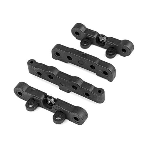 Tekno Hinge Pin Brace Set (steel/composite, A/B/C/D, MT/SCT410 2.0) - TKR9561