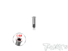 T-Works TP-800R-D 64 Titanium Belt Tension bearing screw for Awesomatix A800R - 1pcs. - RCXX - rc racing for professionals