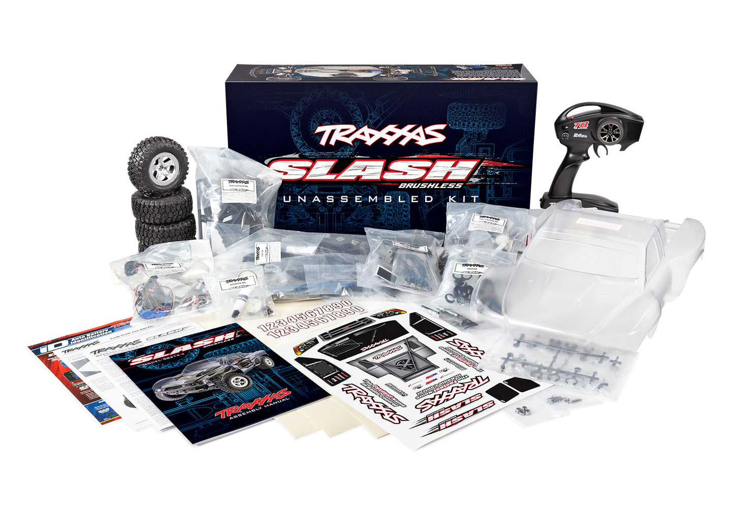 TRAXXAS SLASH 1/10 2WD Short-Course Racing-Truck Bausatz Kit - BL-2S Brushless - EXTREME-HD - RCXX - RC Racing Shop | RC Models | Tuning & Spare Parts for Professionals