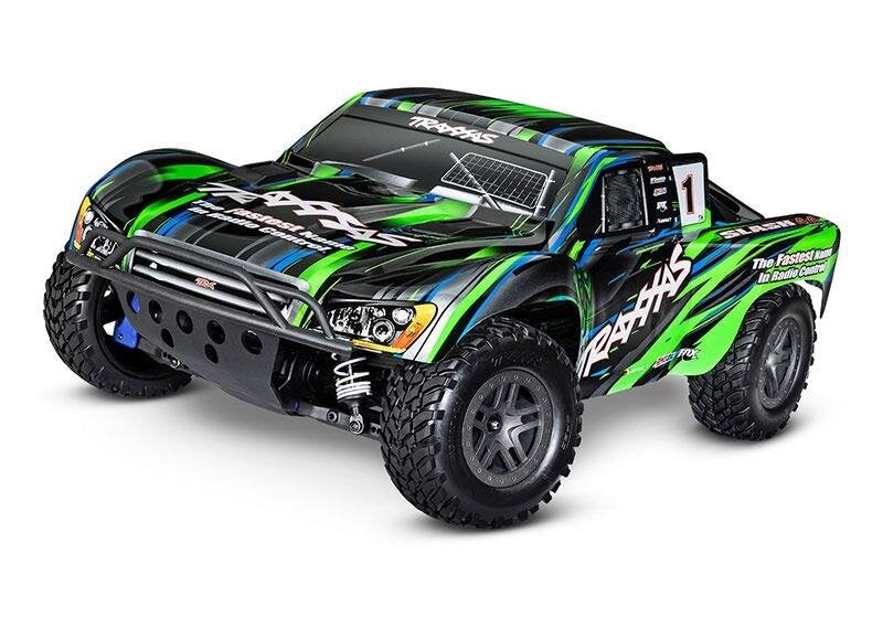 TRAXXAS SLASH 4X4 1/10 SHORT-COURSERTR BL-2S BRUSHLESS HD-TEILE - 60 Km/h - RCXX - RC Racing Shop | RC Models | Tuning & Spare Parts for Professionals