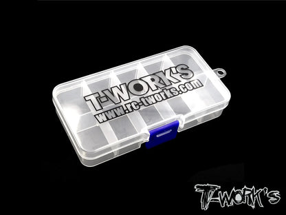 T-Works TT-013 10 Case Hardware Storage Boxes 13x7x2.3cm (1) - RCXX - rc racing for professionals