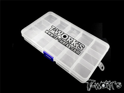 T-Works TT-014 15 Case Hardware Storage Boxes 17.5x10x2.3cm (1) - RCXX - rc racing for professionals