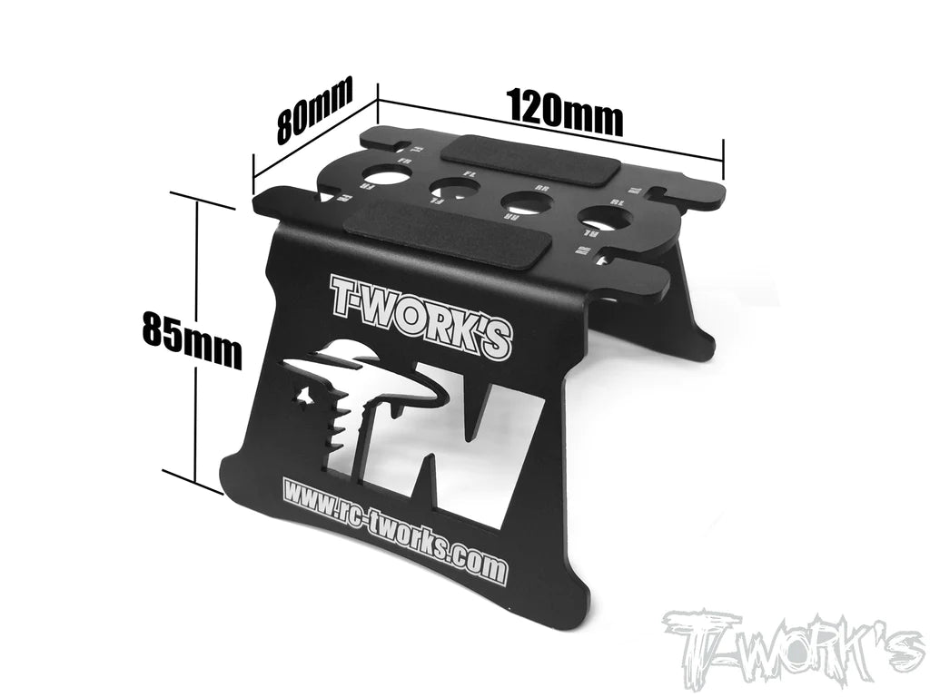 T-Works TT-017 Buggy Car Stand (1) for 1/10 & 1/8 Offroad Buggy - RCXX - rc racing for professionals