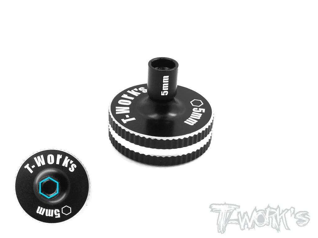 T-Works TT-040 5mm Short Nut Driver - RCXX - rc racing for professionals