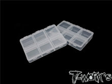 T-Works TT-047 6 Case Hardware Storage Boxes 8.2x6x1.8cm (2) - RCXX - rc racing for professionals