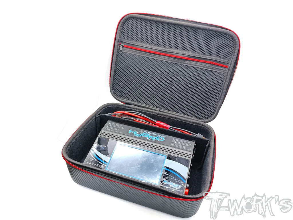 T-Works TT-075-B Compact Hard Case Parts Bag (1) - RCXX - rc racing for professionals