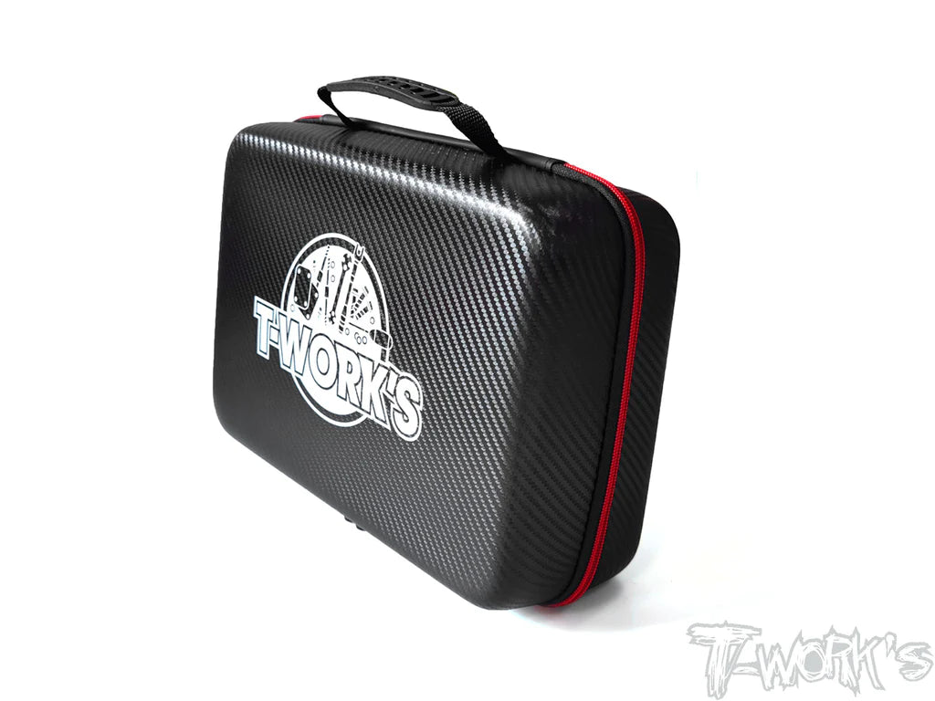 T-Works TT-075-C Compact Hard Case Parts Bag L (1) 33x23x10cm - RCXX - rc racing for professionals