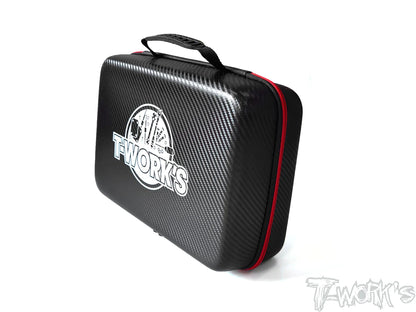 T-Works TT-075-C Compact Hard Case Parts Bag L (1) 33x23x10cm - RCXX - rc racing for professionals