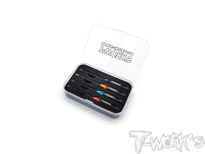 T-Works TT-079 T-Work's Power Tool Hex Tip SET - 1.5, 2.0, 2.5, 3mm - RCXX - rc racing for professionals