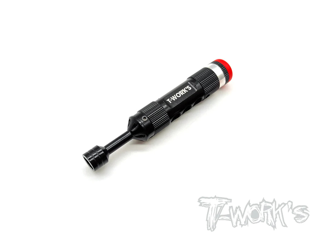 T-Works TT-098-A Hard Coated Turnbuckle Ball-end Mounting Tool (1) (for Xray/Yokomo/Infinity/Tamiya/ARC 1/10 TC) - RCXX - rc racing for professionals