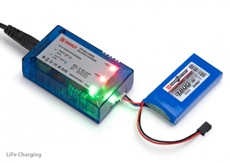 Vapex Balance-Ladegerät für 1–3S LiPo/LiFe Akkus mit JST-XH - VPVT600 - RCXX - RC Racing Shop | RC Models | Tuning & Spare Parts for Professionals