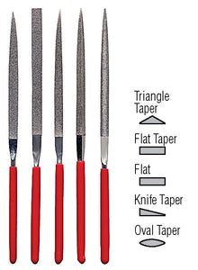 Diamant-Nadelfeilen-Set FLAT (5-teilig)