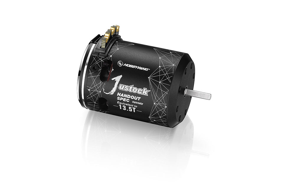 Hobbywing XeRun Justock 21.5T "Handout" Spec 2100KV Motor - Black - RCXX - rc racing for professionals