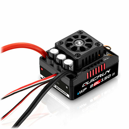 Hobbywing QuicRun WP 8BL150 G2 Sensorless ESC 3-6S Car 1/8 - HW30109003 - RCXX - RC Racing Shop | RC Models | Tuning & Spare Parts for Professionals