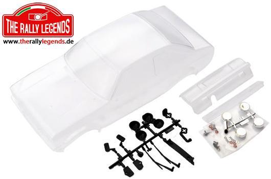 Rally Legends Escort RS 1800 Clear Body Kit + Decals - RCXX - RC Racing Shop | RC Models | Tuning & Spare Parts for Professionals