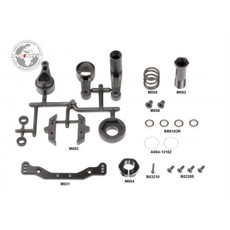 Infinity IFB8 SERVO SAVER SET - M164 - RCXX - RC Racing Shop | RC Models | Tuning & Spare Parts for Professionals