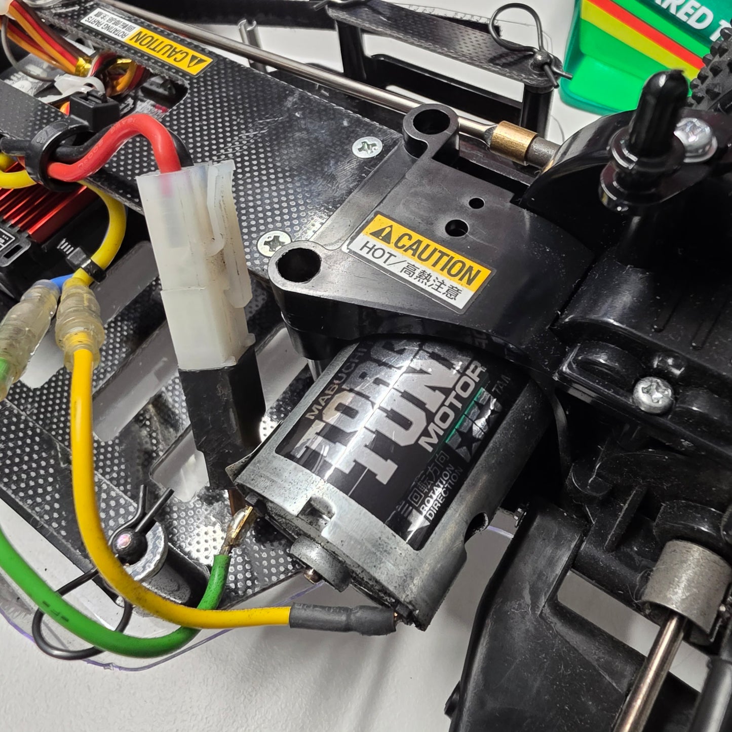 PRE OWNED TAMIYA Topforce + Tuningteile