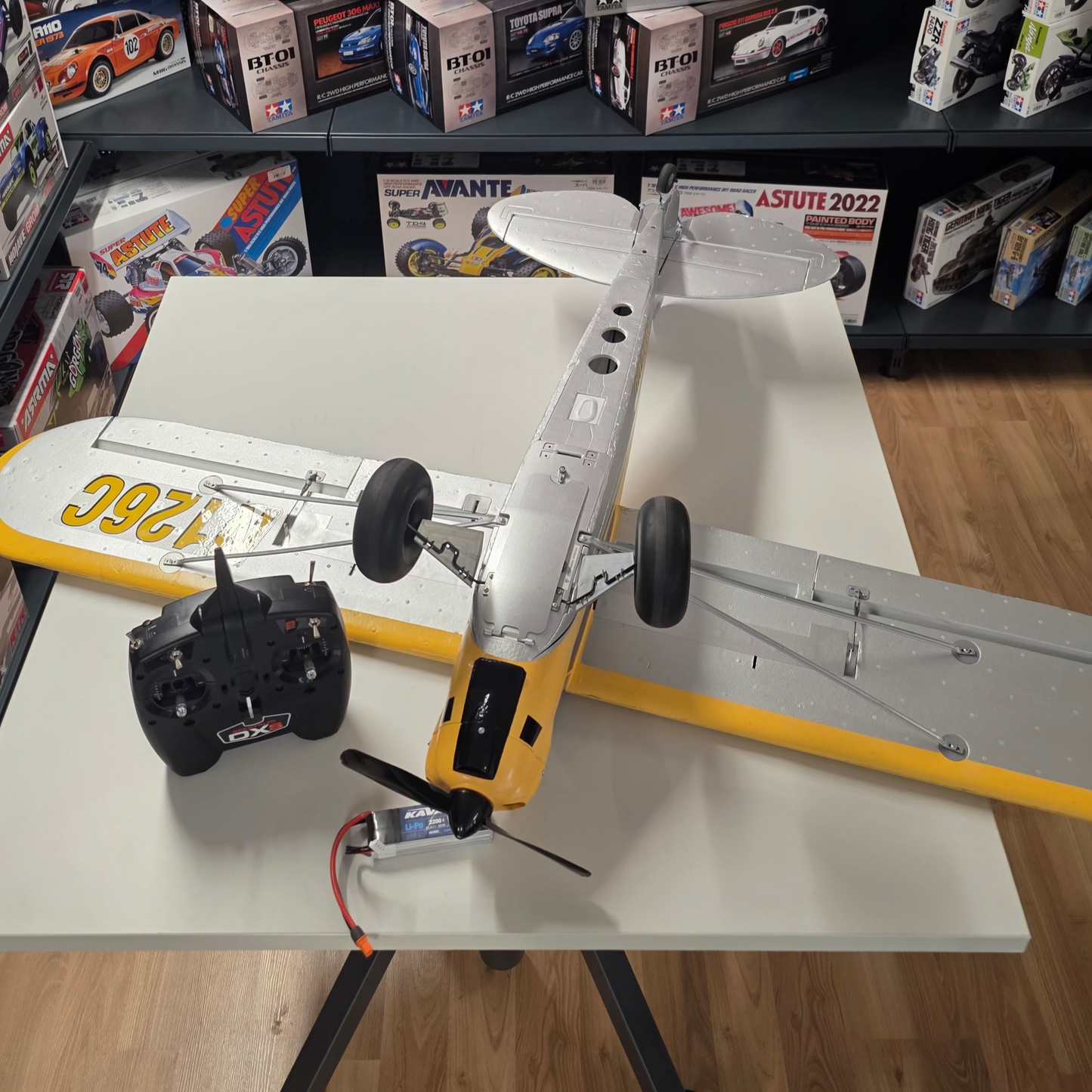 PRE OWNED Carbon Cub S 2 1.3m RTF Basic + Kavan Li-Po 2200 mAh 3s