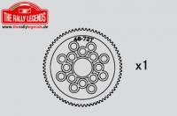 Rally Legends Spur Gear 72T - RCXX - RC Racing Shop | RC Models | Tuning & Spare Parts for Professionals