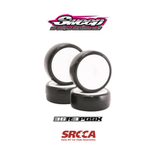 Sweep D-R3 Preglued Touring Car Tires 36 Shore (4) - 36R3PGSX - SRCCA - RCXX - RC Racing Shop | RC Models | Tuning & Spare Parts for Professionals